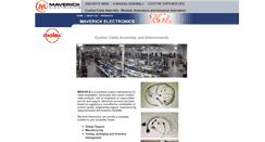 Desktop Screenshot of maverickelectronics.com